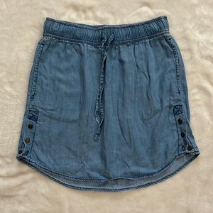 C&C California blue skirt size S